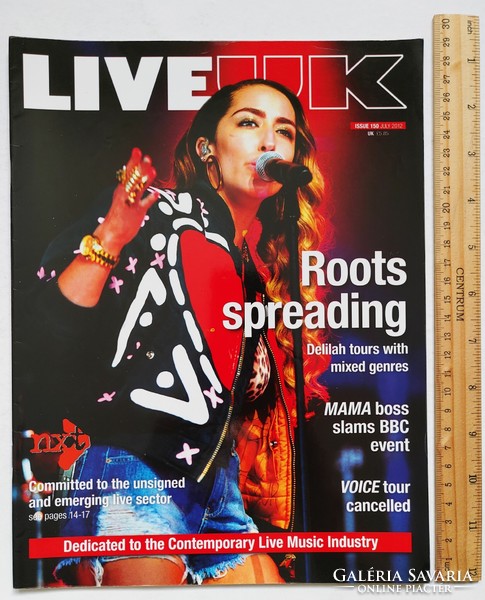 Live UK magazin 12/7 Delilah (Paloma Stoecker)