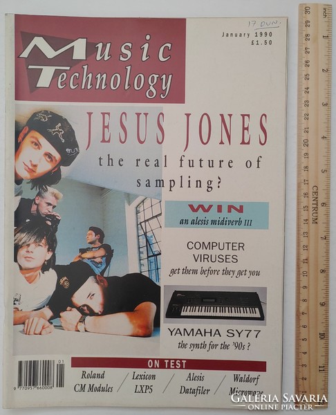 Music Technology magazin 90/1 Jesus Jones The Beloved