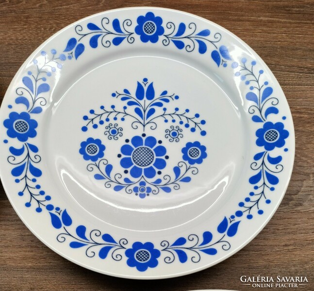 Great Plains peacock pattern, large wall/decorative plate