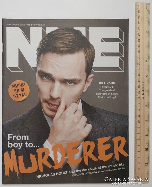 Nme magazin 15/10/30 nicholas hoult winehouse halsey grimes bieber halo 5 lil wayne kurt cobain laps