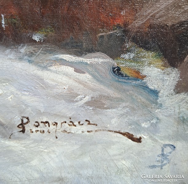 Baroness Pongrácz Sarolta (1896-): mountain stream