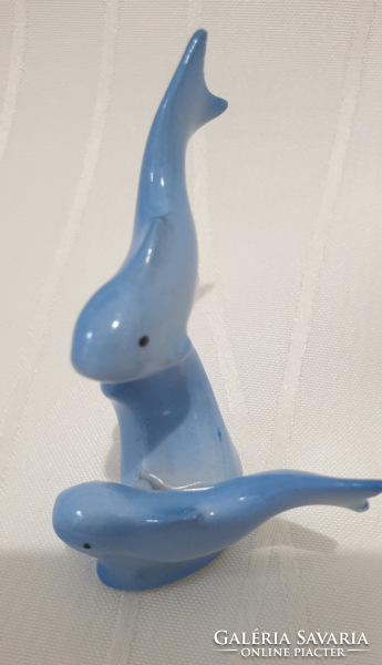 Marked mini dolphin 7 cm + dolphin badge