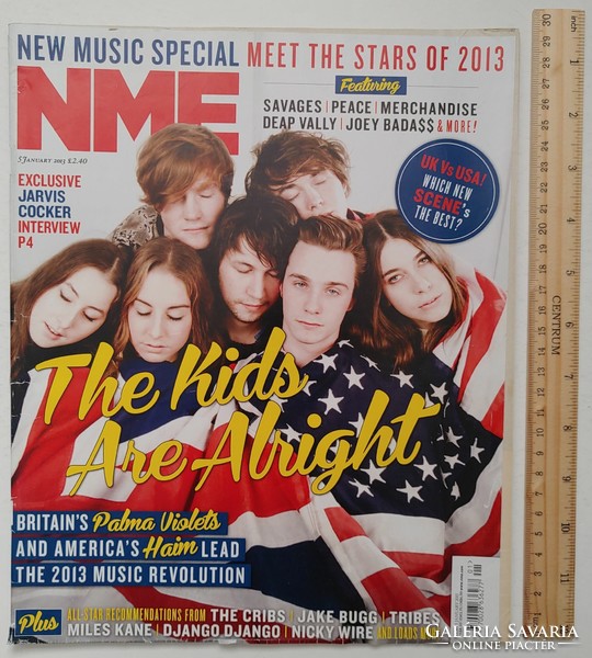 NME magazin 13/1/5 Palma Violets Haim Grizzly Bear Merchandise Savages Peace Deap Vally The XX