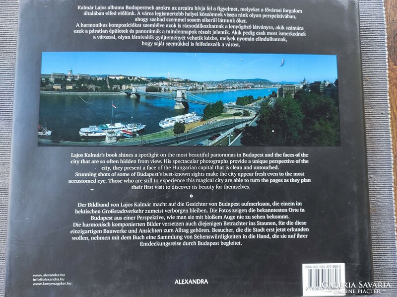 Budapest panorama book.