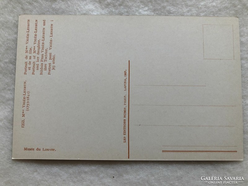 Antik, régi képeslap - Postatiszta                        -7.