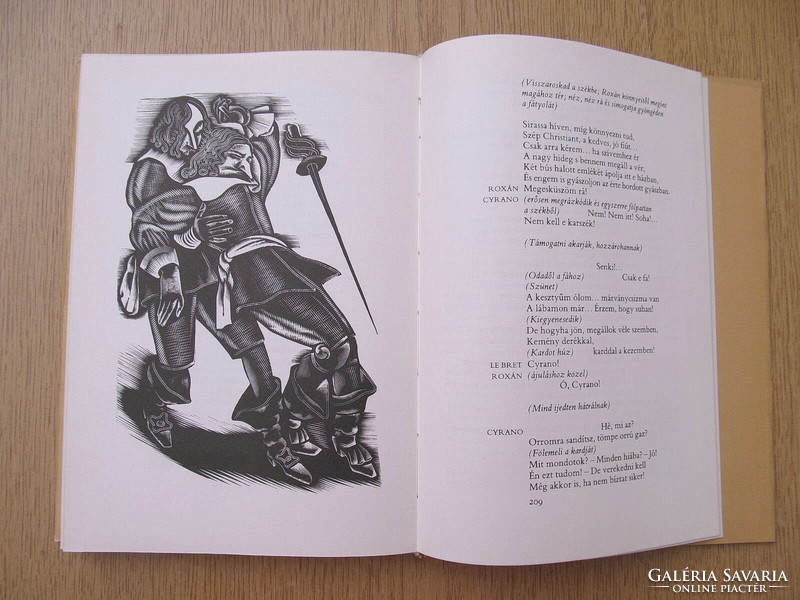 Cyrano de Bergerac - Edmond Rostand (Molnár C. Pál illusztrációival)
