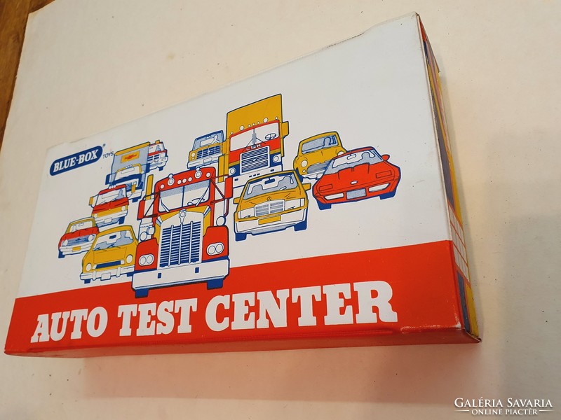 Blue Box, Auto test center, régi autószervíz játék