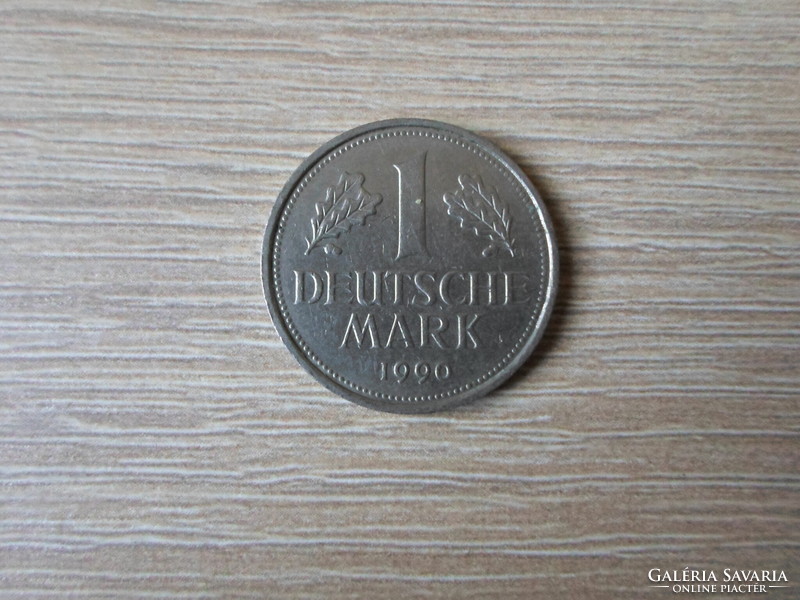 Germany 1 mark 1990.