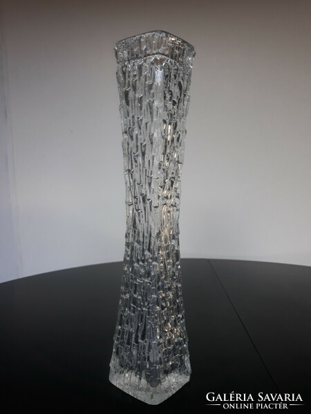 Oberglas Austria slim glass vase, 35 cm