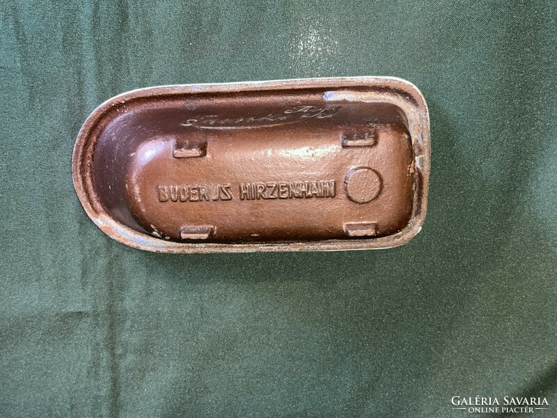 Junkers buderus cast iron enameled advertising tub. 1920 - 1930 (F0001)