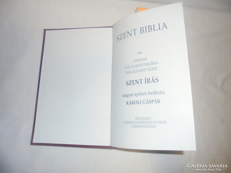 Holy Bible - 2001