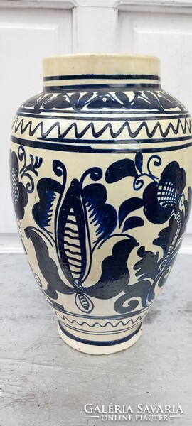 Huge folk floor vase negotiable design art deco