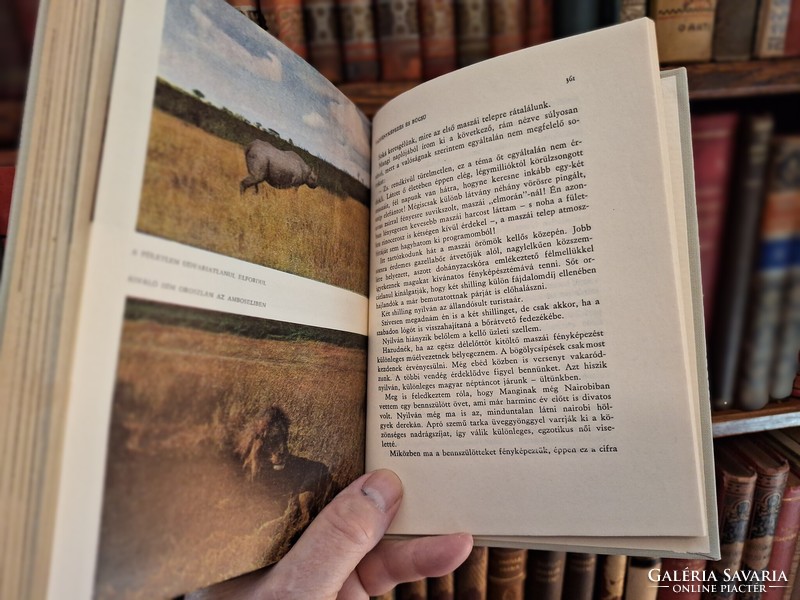 Second edition! Paperback Zsigmond Széchenyi: denatured Africa 1971 fiction
