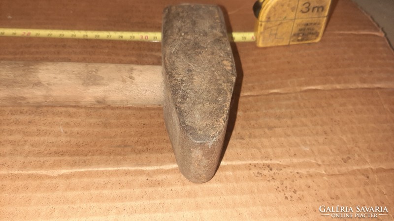 Wrought iron blacksmith hammer