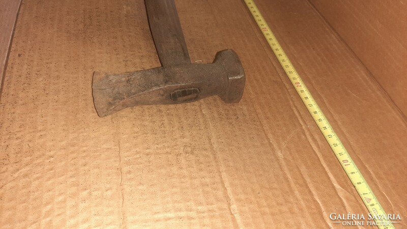 Wrought iron blacksmith hammer