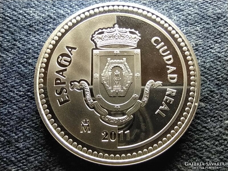 Spain real city .925 Silver 5 euro 2011 m pp (id80562)