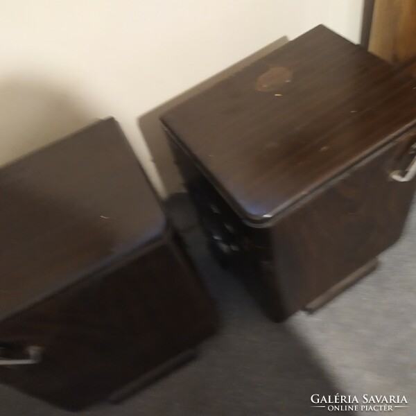Art deco stained wood furniture for sale to furniture restorers! (6 pieces)
