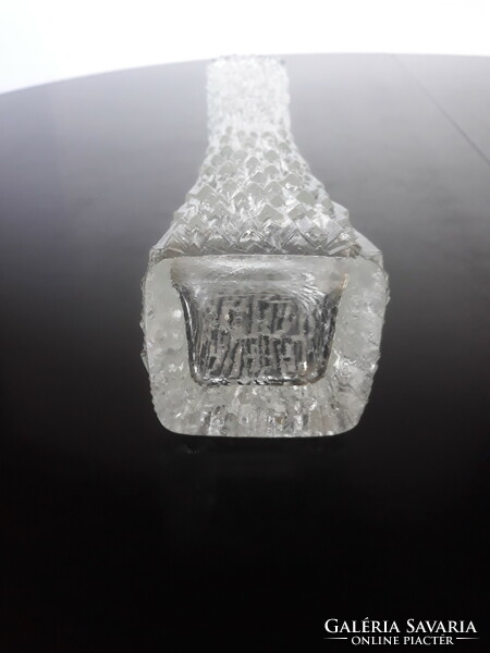 Oberglas Ausztria  karcsú üveg váza, 35 cm