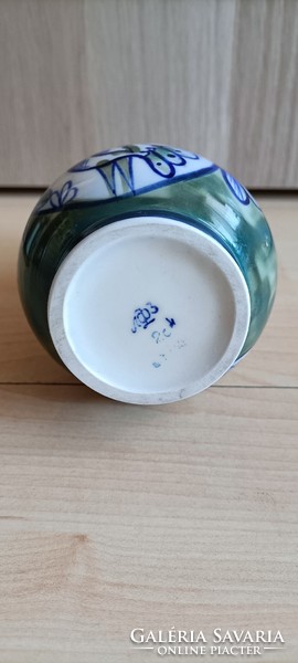 Retro szovjet Lomonoszov porcelán váza