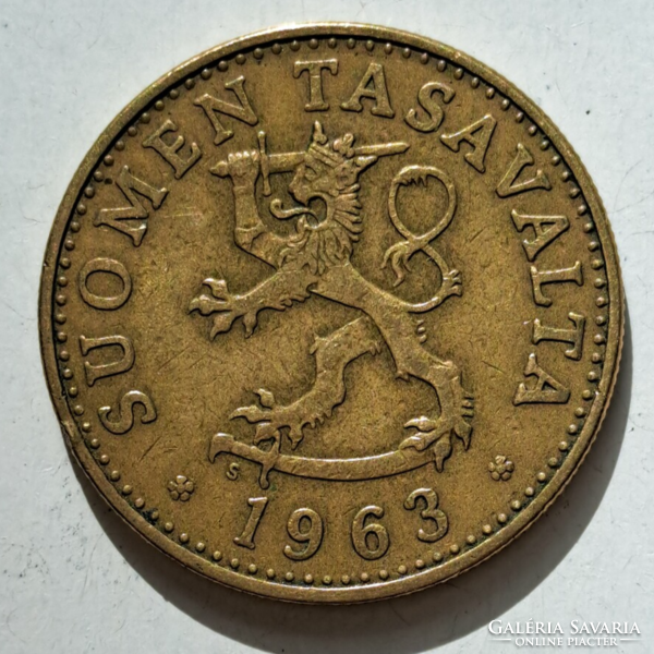 1963. Finnország 50 penni,  (174)