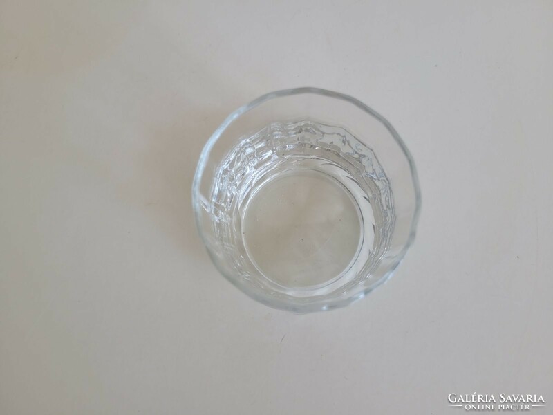 Francia üvegpohár Luminarc címkés pohár