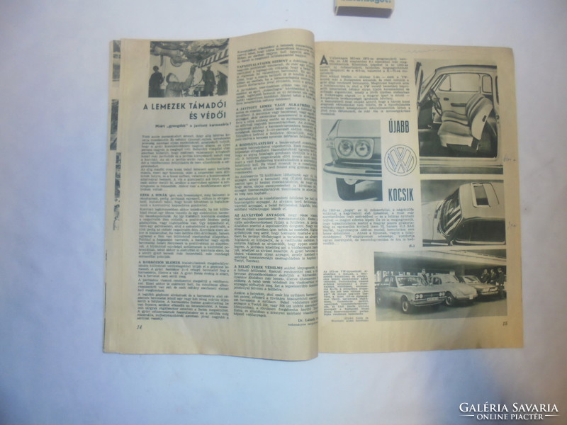 Car-motor newspaper October 21, 1972 - even as a birthday present