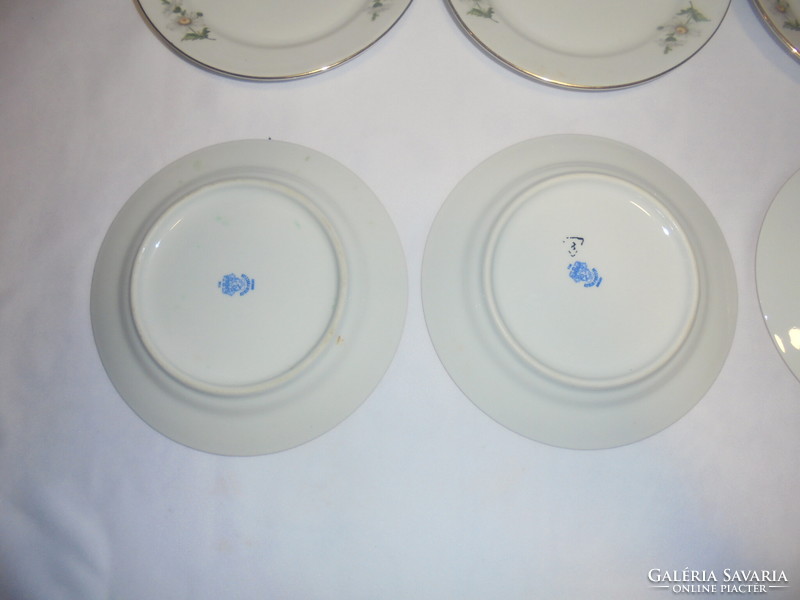 Alföldi porcelain chamomile flower cake plate set