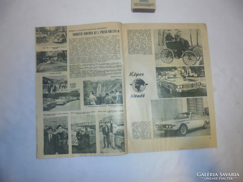 Autó-motor újság 1972 október 21- akár születésnapi ajándéknak