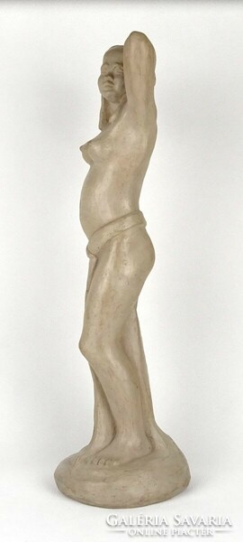 1O880 balogh: Bedouin ceramic female nude statue 41 cm