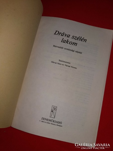 Olsvai - Várnai: I live on the edge of the Drava, seventy-seven Orman folk song textbooks I am announcing for the last time !!