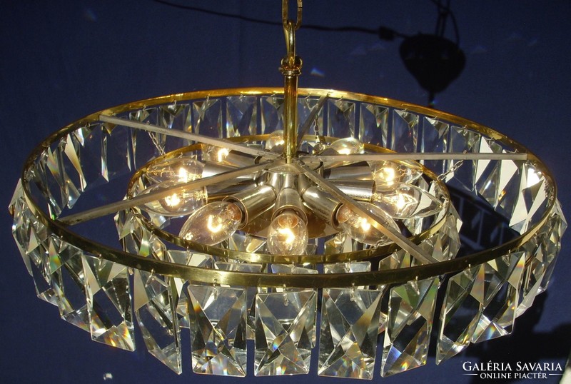 1960 Bakalowits crystal chandelier with 10 lights