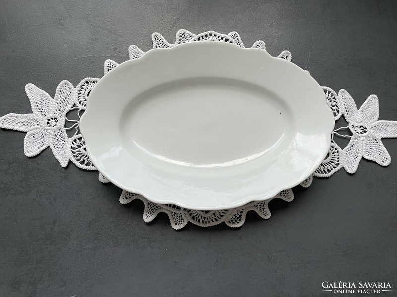 Beautiful Bareuther Bavarian German porcelain oval bowl