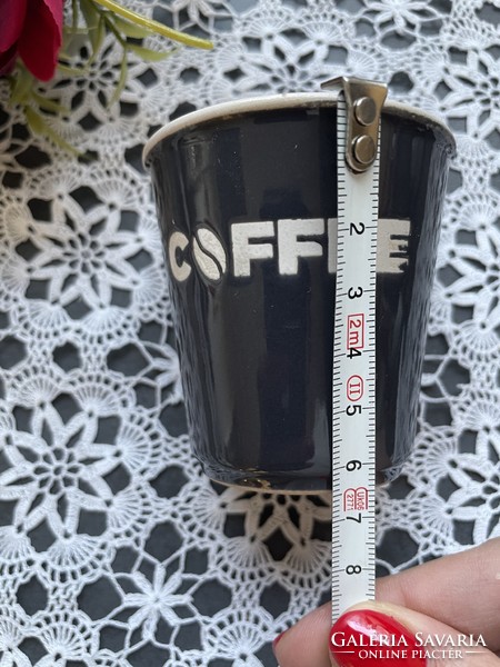 Modern coffee feliratú ‘espresso’ csésze