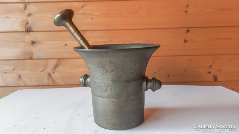 Copper mortar and pestle