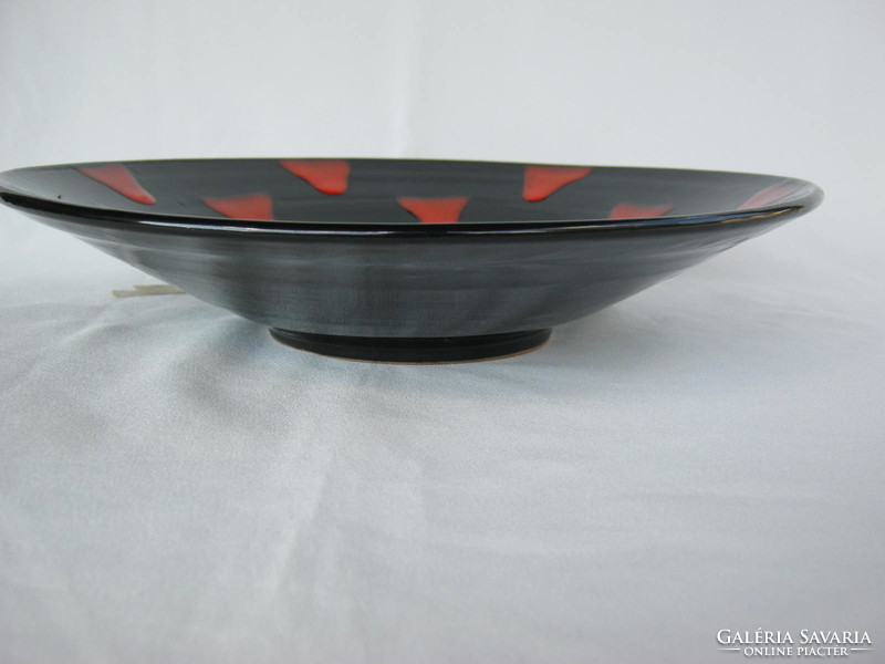 Craftsman retro ceramic wall bowl