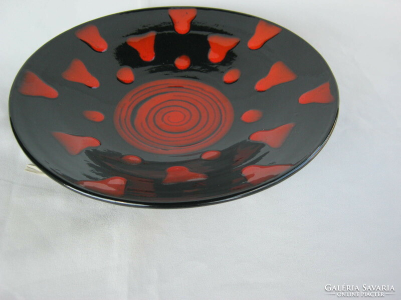 Craftsman retro ceramic wall bowl