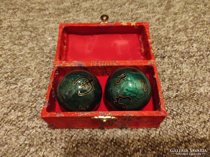 Qigong balls for sale in a box
