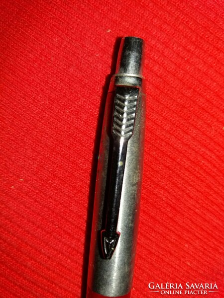 Old parker ballpoint pen red according to the pictures 7