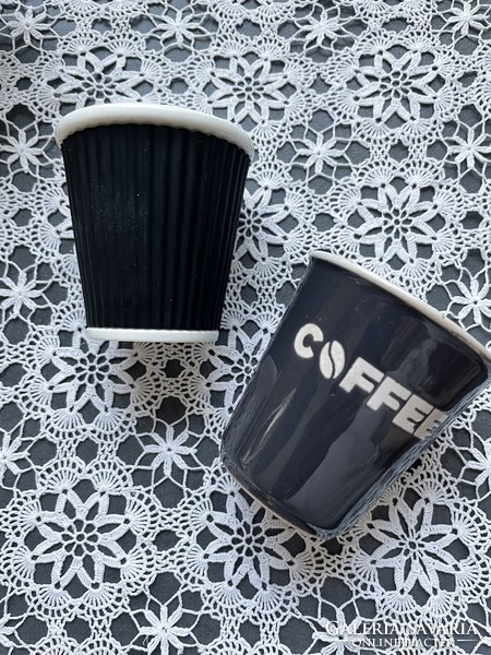 Modern coffee feliratú ‘espresso’ csésze