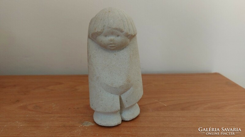 (K) small marbell stone statue approx. 11 cm