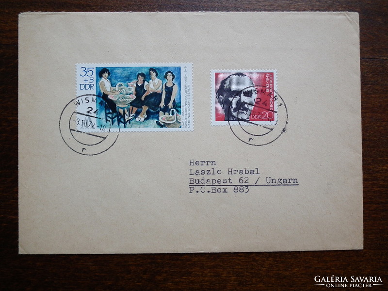 1972. Ndk - 2 printed envelopes, with a row of stamps and an independent value, 2.8 eur cat.No. With value