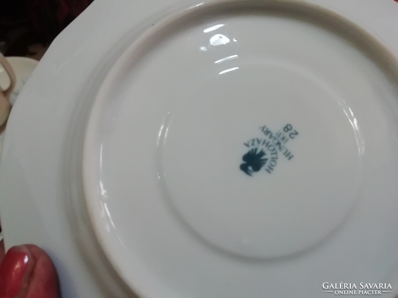 Hollóházi porcelánok hibátlan állapotban 6 db