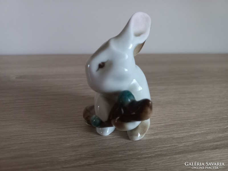 Zsolnay DIY bunny porcelain in immaculate condition