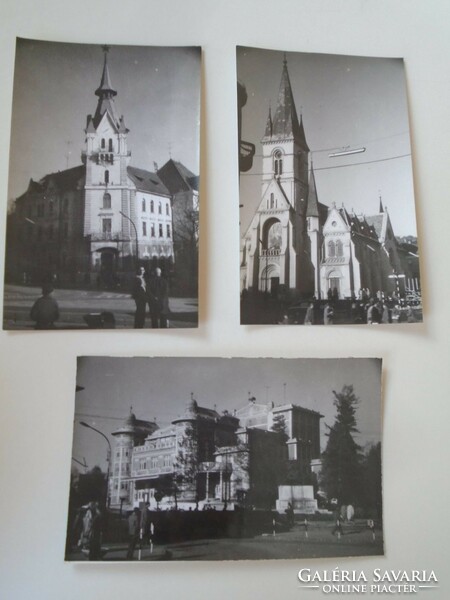 D198581 old photos (3 pieces) - Kaposvár 1960-70