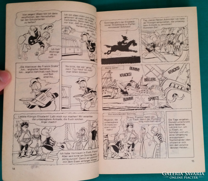 Lustige taschenbücher 58. : Donald, der held des tages - walt disney - comic book in German