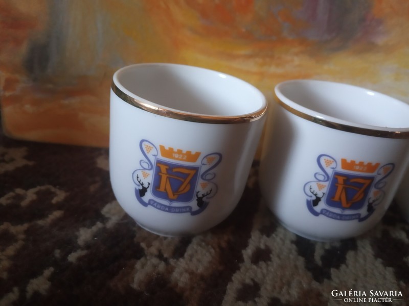 Old porcelain! Raven House Cups! 4 pieces