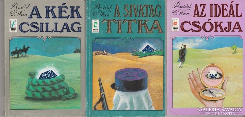 Percival C. Wren: Kék csillag trilógia 1-3. (#51)