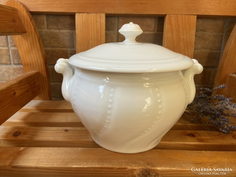 Antique soup bowl coma bowl