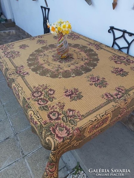 Retro  szövött ágytakaró takaró terítő asztalterítő nosztalgia darab