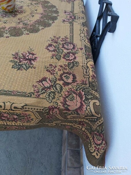Retro woven bedspread blanket tablecloth tablecloth nostalgia piece
